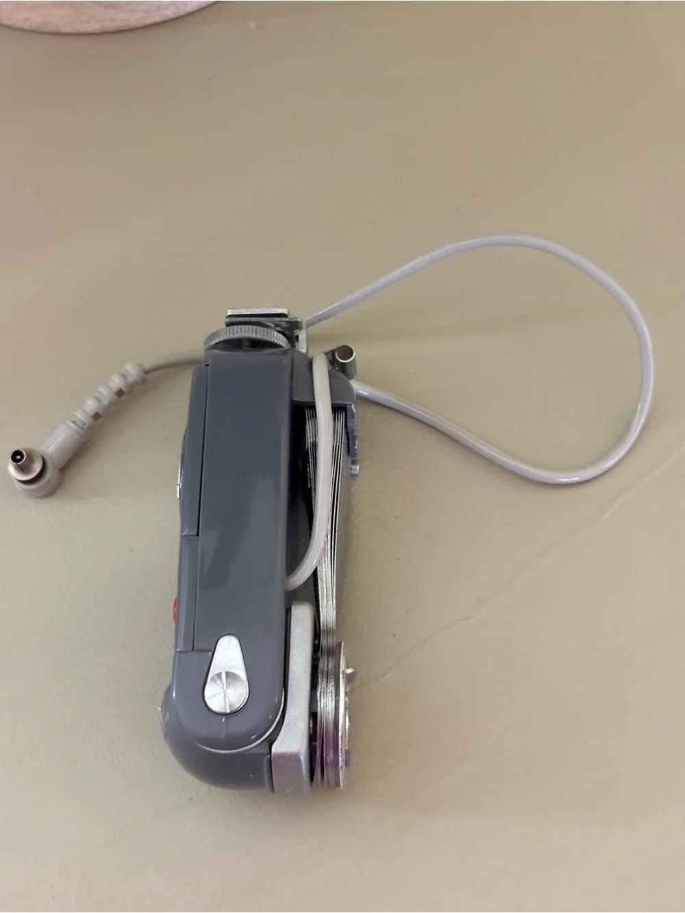 Honeywell Gray Vintage Flash Unit with Gray Case